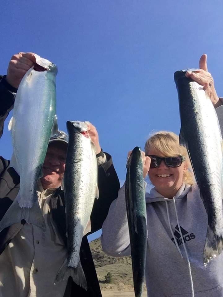 A great day on the water — cooler full of fish